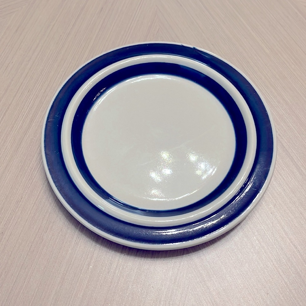 Blue Anemone Dessert Plate